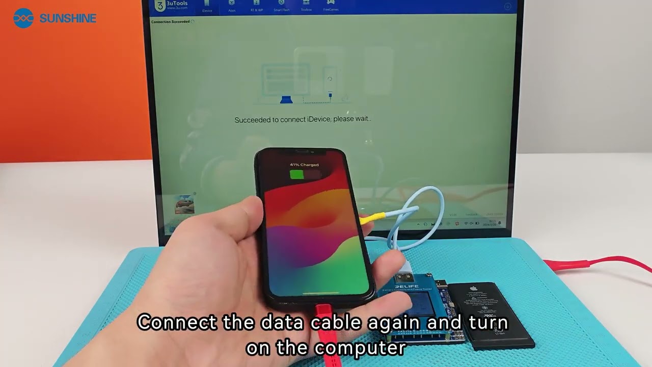 RELIFE XA2 Pro iPhone バッテリー 修理 ポップアップ解除 I2c 事前にプログラムされたはんだ付け不要のバッテリー修理 BMS