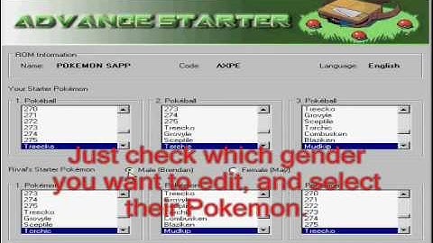The Making of a Pokemon Hack: Advance Start