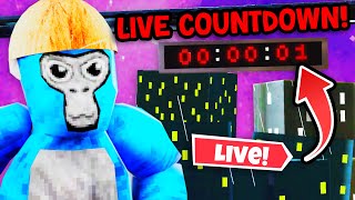 🔴Gorilla Tag LIVE COUNTDOWN 🔴 LIVE EVENT Road To 100k #gorillatag