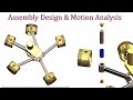 ⚡SOLIDWORKS TUTORIAL || Radial Engine complete assembly design with Motion Analysis.
