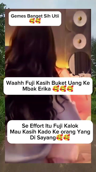 bikin iri fuji dapet buket uang dari mas verrel🥰#fuji#verrelbramasta#shortvideo#shortsfeed#shorts