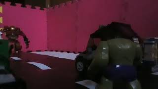 batalla Hulk Buster vs hulk paté 1