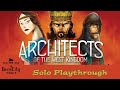 Architects of the West Kingdom - Solo Playthrough