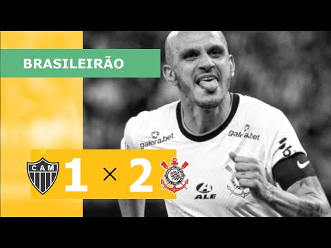 Atlético-MG 1 x 2 Corinthians - Gols - 24/07 - Campeonato Brasileiro 2022