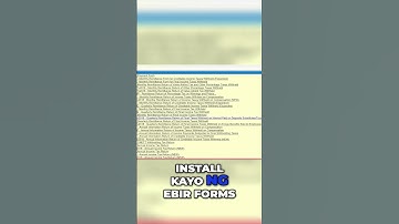 BIR Forms & Online Submission