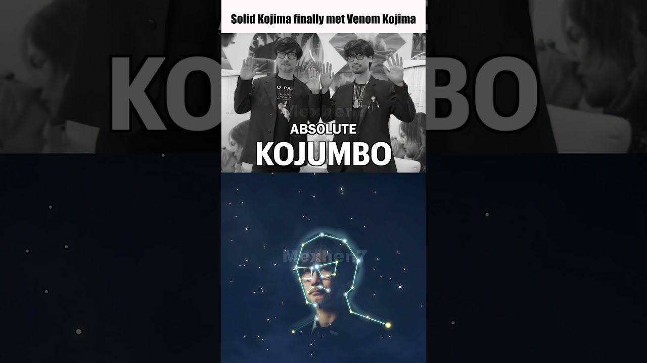 Yes.. Hideo Kojima Finally Met Hideo Kojimbo 