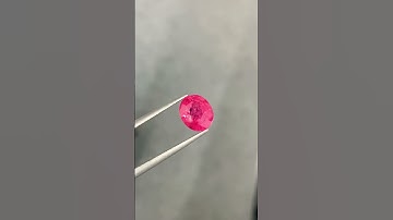 GEMSTONE - RED SPINEL #gemstone #spinel #red_spinel #cgt