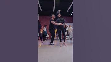 Azakiah & Yuki demo class. Salsa level 4 Partnerwork class, at San Antonio’s Salsa On2 School.