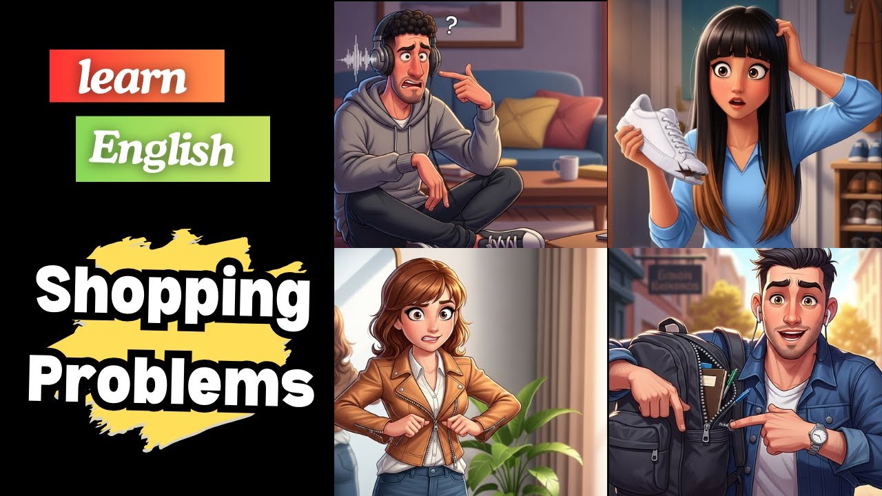 Shopping English Conversations for Beginners | Improve Listening and Speaking