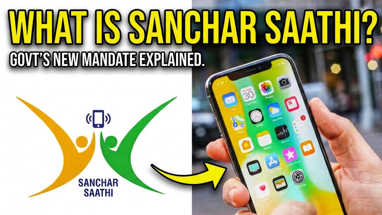 🚨 What is the Sanchar Saathi App? Why Govt FORCED on All New Phones! Privacy Risks & Full Guide