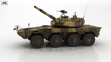 Type 16 Maneuver Combat Vehicle 3D model by 3DModels.org