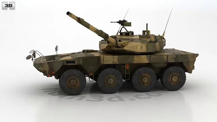 Type 16 Maneuver Combat Vehicle 3D model by 3DModels.org