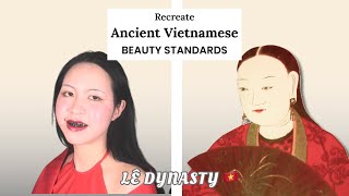 Ancient Vietnam Beauty Standards Recreation | Lê Dynasty (1428 - 1789) screenshot 5