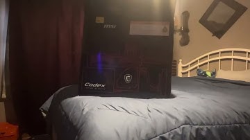 Unboxing [ MSI Codex R2 Desktop Gaming PC ]