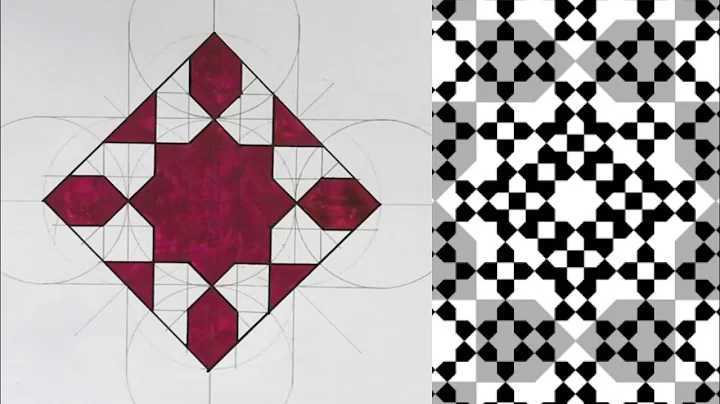 4-Fold Pattern from Friday Mosque- Ishfahan.