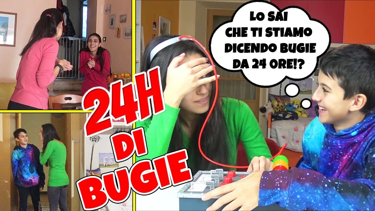SCHERZO A TINA: LE DICIAMO BUGIE PER 24 ORE!!