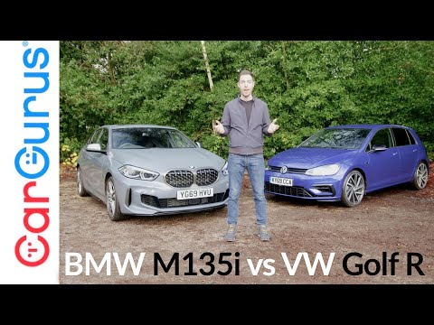 2020-bmw-m135i-vs-vw-golf-r:-a-shock-result?-|-cargurus-uk