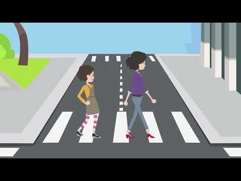 Video: ¿Debe un peatón caminar a favor o en contra del tráfico?