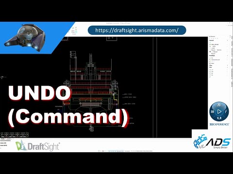 Draftsight Indonesia - Undo Command untuk memudahkan proses drafting