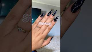 Naming each nail after a weather forecast 🌧️☀️ #nails #nailinspo #shorts