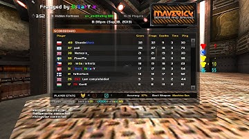 Quake Live: FFA pall hiddenfortress 2013-09-18-21-32-51