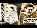 WOAH! 😲 92 PRIME ICON MOMENTS IAN RUSH REVIEW! FIFA 21 Ultimate Team