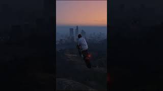 Through The Vinewood Sign - Gta 5 Stunt