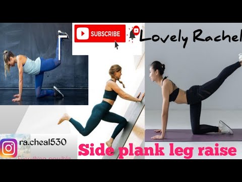 Side plank leg raise+slow mountain climber - YouTube