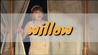 Video thumbnail of "Taylor Swift - willow (Karaoke w/ backing vocals)"