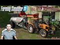 FS22#✔️ LA FERME DES BLES DORES! #11.1 ON FAIT DU FOIN JE VOUS MONTRE LA TONNE ET L'EPANDEUR!