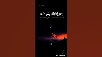 تلاوة خاشعة لآية "قُلِ اللهم مالكَ الملك" تهزّ القلوب | ترتيل مؤثر يريح القلب 📖💚
