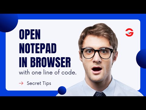 Online Notepad on browser in One Line of Code | Codelopment | Tips And Trick