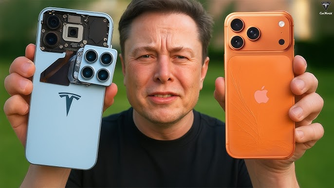 BREAKING! $789 Tesla Pi Phone Finally Unboxed! Final Design & 5 Secret Features END iPhone 17! - YouTube