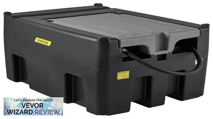 VEVOR Portable Diesel Tank 116 Gallon Capacity & 10 GPM Flow Rate Review