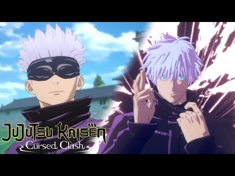 Satoru Gojo Complete Moveset Jujutsu Kaisen Cursed Clash