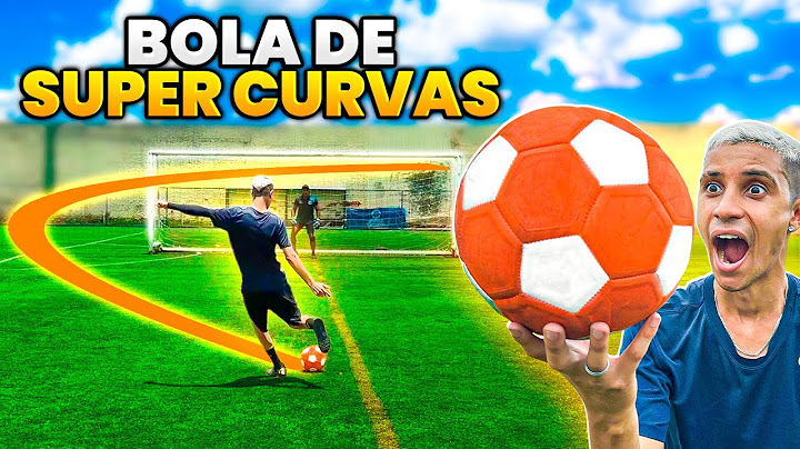 TESTEI A INCRÍVEL BOLA DE SUPER CURVAS!