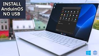Install Anduin OS On Separate Disk Without USB Drive | Dual Boot With Windows | UEFI