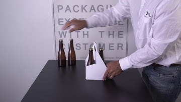 Bottle 4 pack crash lock bottom