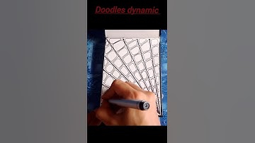 "Easy Doodle Pattern Drawing Tutorial | #shorts | #drawing | #pattern