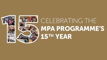 Celebrating the SMU MPA Programme