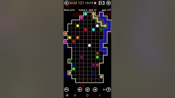 How To Solve Flow Free Amoeba Pack Level 121 12x18 Board Walk Through Solution Walkthrough