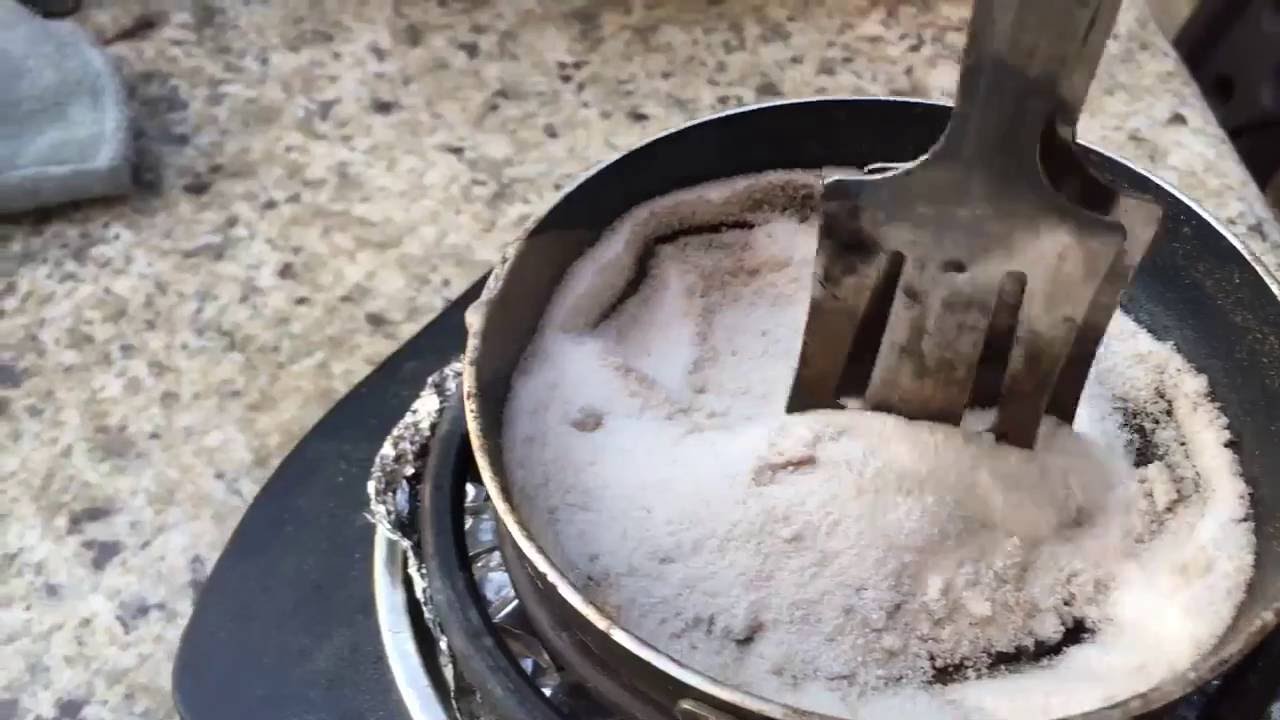 Melting Potassium Nitrate YouTube