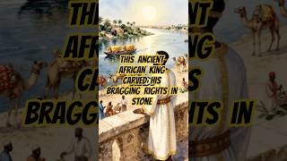 This Ancient African King Carved His Bragging Rights Into Stone #shorts #ancient #africa #king