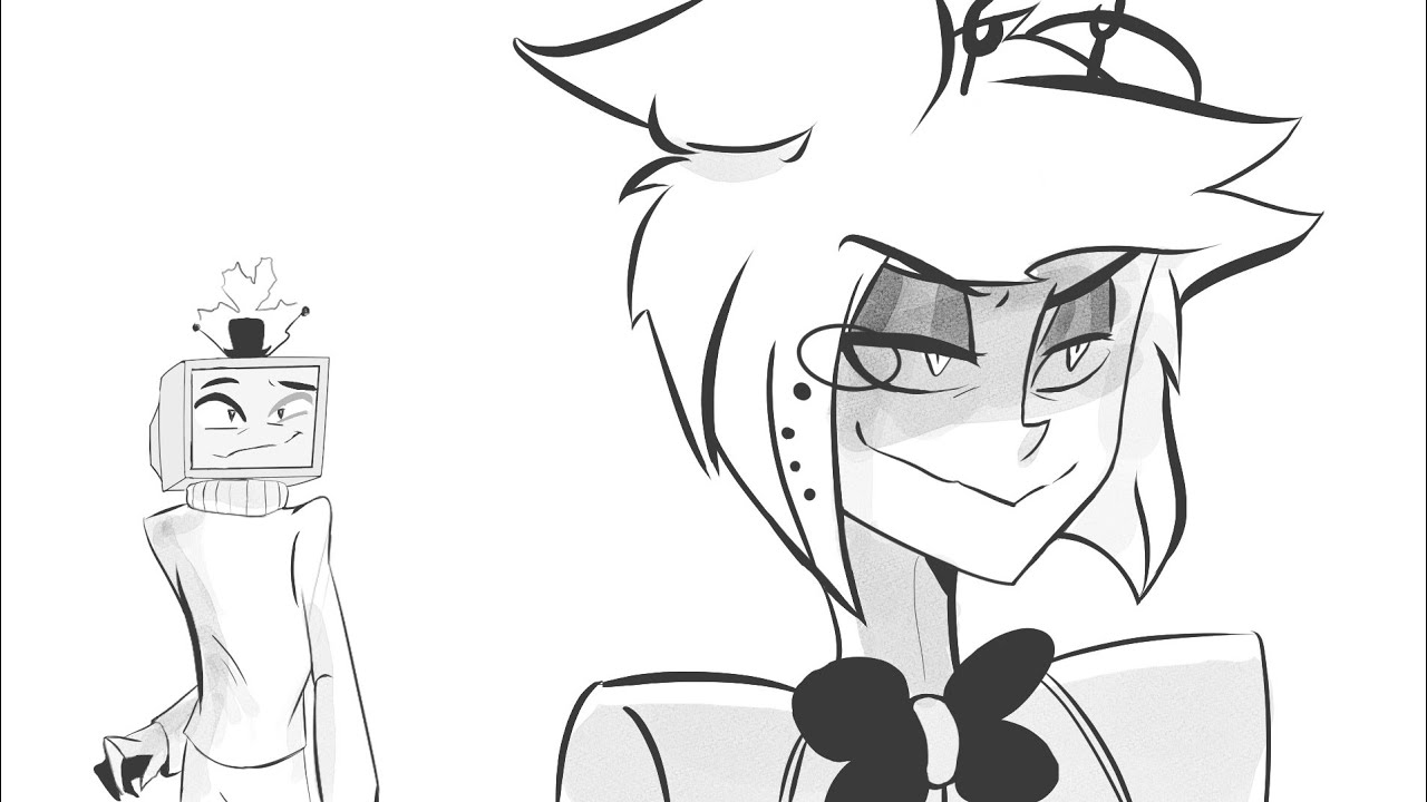 RadioSilence Animatic (Hazbin Hotel) - Tongues & Teeth