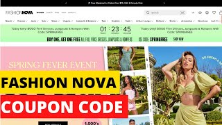 Famous Fashion Nova Coupon Code 2023 | Fashion Nova Discount Code 50 Off | 10% Off, 20% Off Wealth