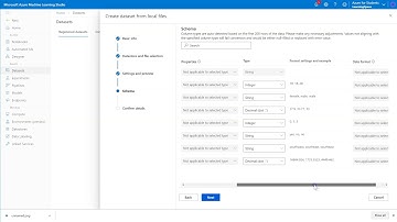 New Azure ML Studio: Upload and summarize data