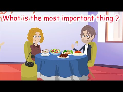 What is the most important thing?  Practice Speaking English Conversation everyday