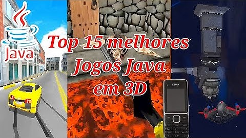 15 MELHORES JOGOS JAVA EM 3D PARA JOGAR NO ANDROID📱🎮🔥J2ME Loader Emulador de Java ME