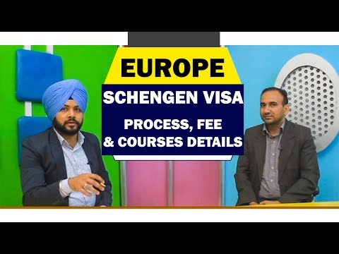 Europe Schengen Visa Process 2018 - Fee & Courses Details
