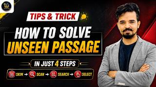 HOW TO SOLVE UNSEEN PASSAGE 🎯| Tips & Tricks 💡| Prashant Solanki Sir #english #passage